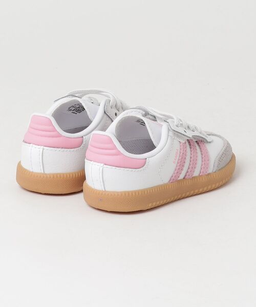 新品未使用adidas Samba ホワイト/ピンク キッズシューズ adidas（アディダス） スニーカー SAMBA OG CF EL I / アディダス