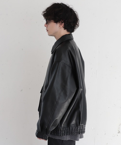 「RAGEBLUE」 ブルゾン MEDIUM ブラック メンズ_画像3