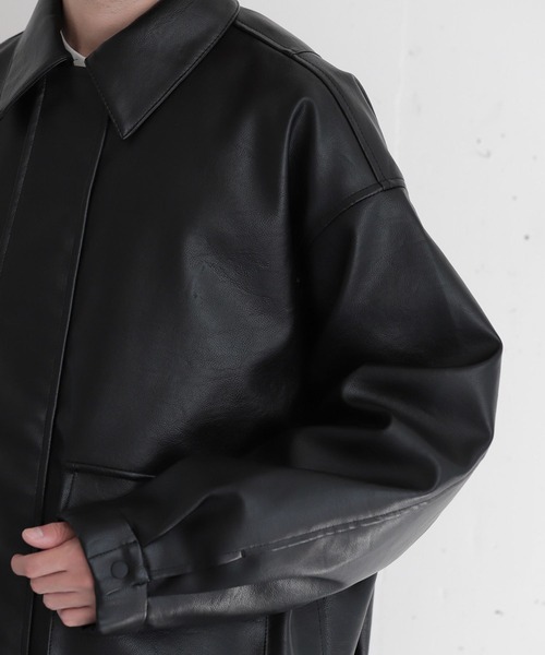 「RAGEBLUE」 ブルゾン MEDIUM ブラック メンズ_画像7