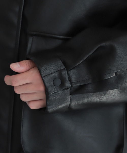 「RAGEBLUE」 ブルゾン MEDIUM ブラック メンズ_画像8