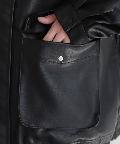 「RAGEBLUE」 ブルゾン MEDIUM ブラック メンズ_画像9