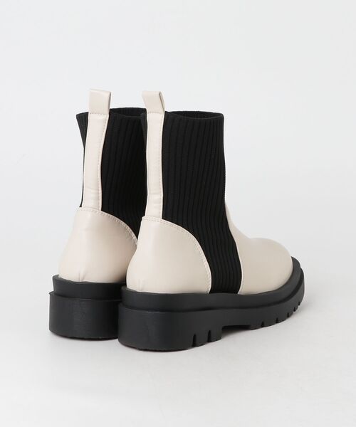 「LibertyDoll」 ショートブーツ L ベージュ レディース_画像2