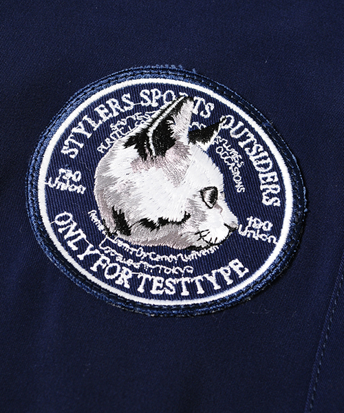 「Candy Stripper」 ブルゾン 2 ネイビー レディース_画像3