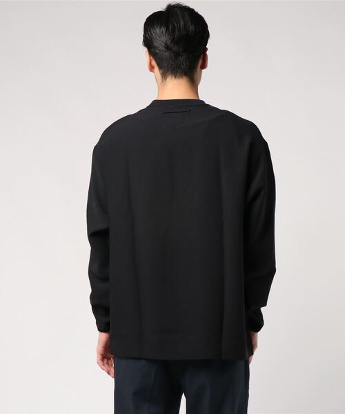 「UNITED ARROWS & SONS」 長袖Tシャツ SMALL オリーブ メンズ_画像3