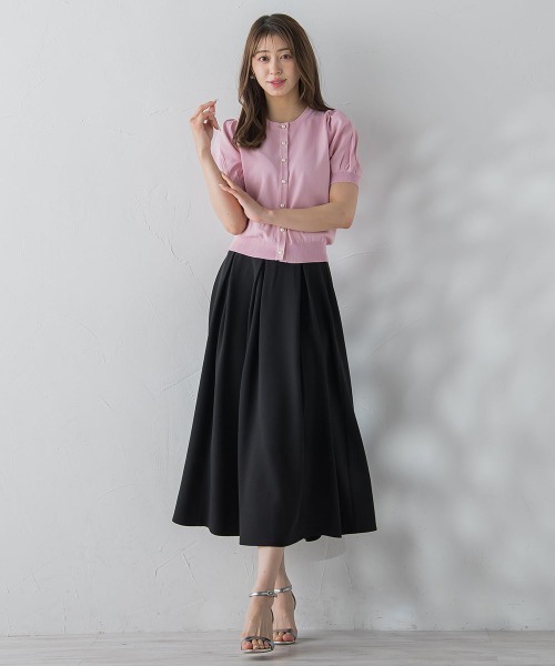 「QUEENS COURT」 フレアスカート S ブラック レディース_画像5