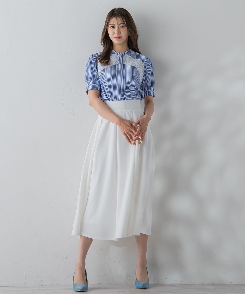 「QUEENS COURT」 フレアスカート S ブラック レディース_画像6