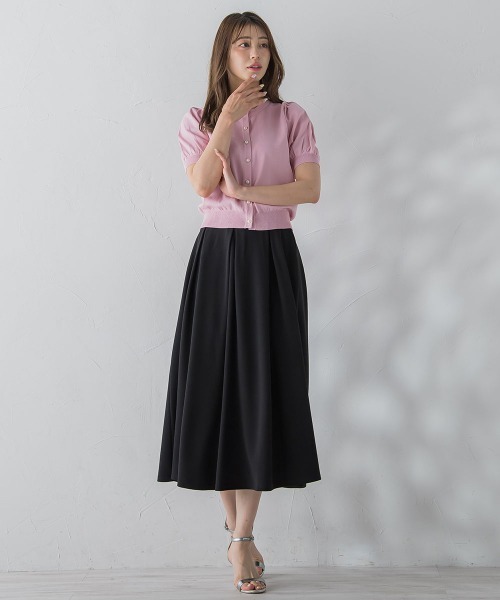 「QUEENS COURT」 フレアスカート S ブラック レディース_画像8