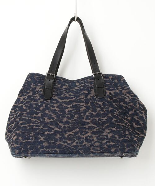 「LORINZA」 トートバッグ - ネイビー メンズ_画像2