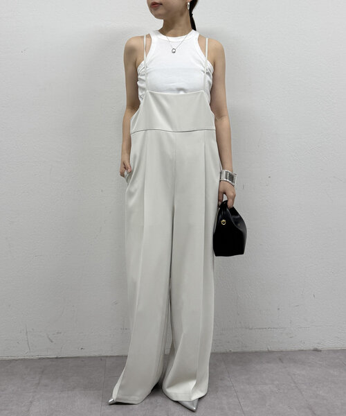 「LOUNGEDRESS」 オールインワン SMALL ブラック レディース_画像3