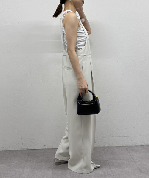 「LOUNGEDRESS」 オールインワン SMALL ブラック レディース_画像5