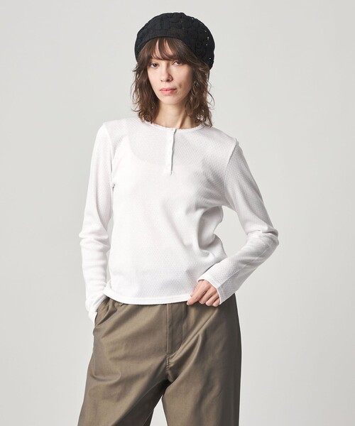 STEVEN ALAN（スティーブンアラン） tシャツ 「Steven Alan」ドット