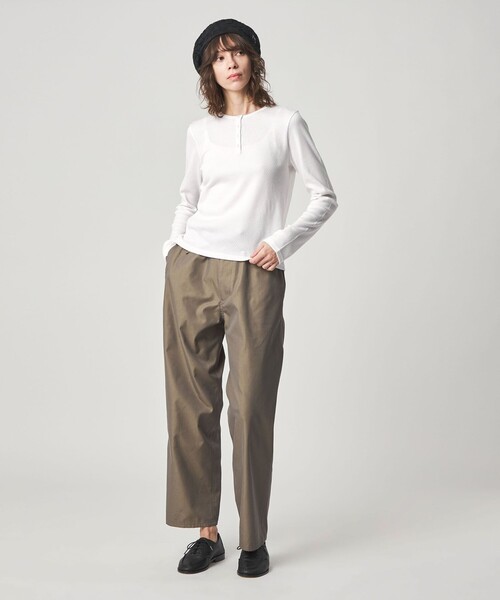 StevenAlan◾︎コットンリブニット カットソー STEVEN ALAN（スティーブンアラン） tシャツ 「Steven Alan」コットン