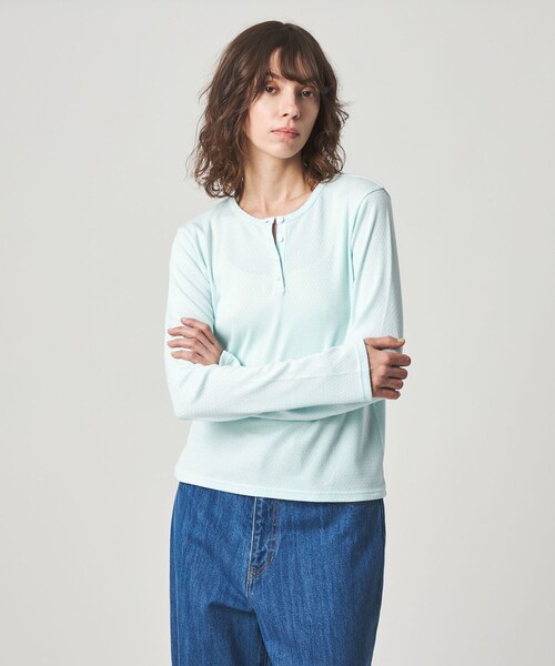 STEVEN ALAN（スティーブンアラン） ヘンリーネック tシャツ 「Steven 