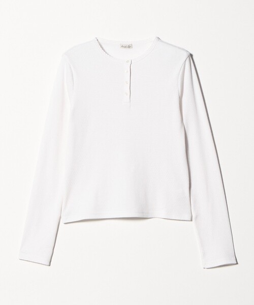 StevenAlan◾︎コットンリブニット カットソー STEVEN ALAN（スティーブンアラン） tシャツ 「Steven Alan」コットン