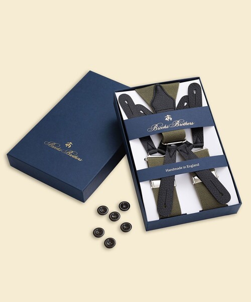 BrooksBrothers ブラック サスペンダー BROOKS BROTHERS（ブルックスブラザーズ） サスペンダー ポリエステル