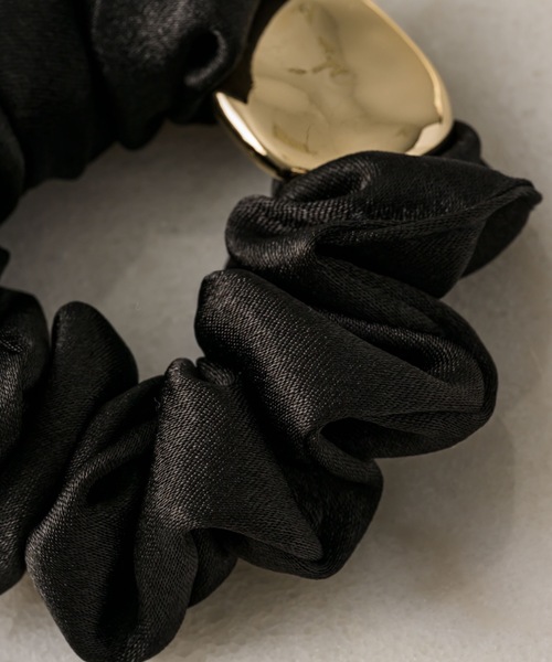 「muku」 シュシュ FREE ブラック レディース_画像7