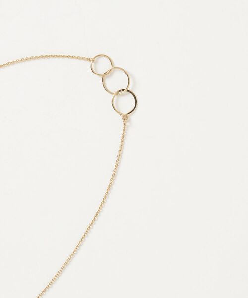 「anq.」 ネックレス ONE SIZE ゴールド レディース_画像2