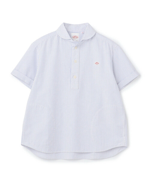Danton（ダントン） 半袖シャツ 36 ブルー系その他 レディース