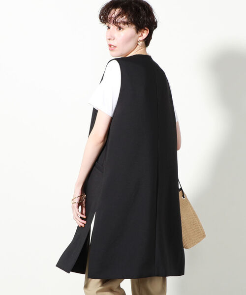 「NOLLEY'S」 ベスト 38 ネイビー レディース_画像5