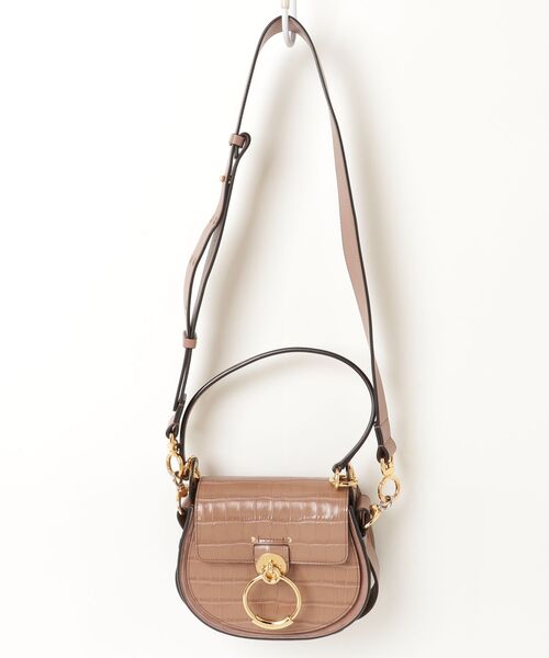 Chloé ⭐︎スモールTess⭐︎ブラウン ショルダー、ハンドバッグ2way Chloe（クロエ） TESS 2WAYバッグ - ベージュ レディース : ZOZOTOWN