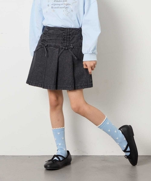 a.v.v（アー・ヴェ・ヴェ） パンツ 「120-160」ギャザープリーツ 