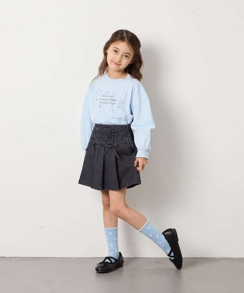 a.v.v（アー・ヴェ・ヴェ） パンツ 「120-160」ギャザープリーツ 