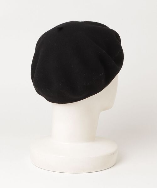 「agnes b.」 ベレー帽 UNI ブラック レディース_画像2