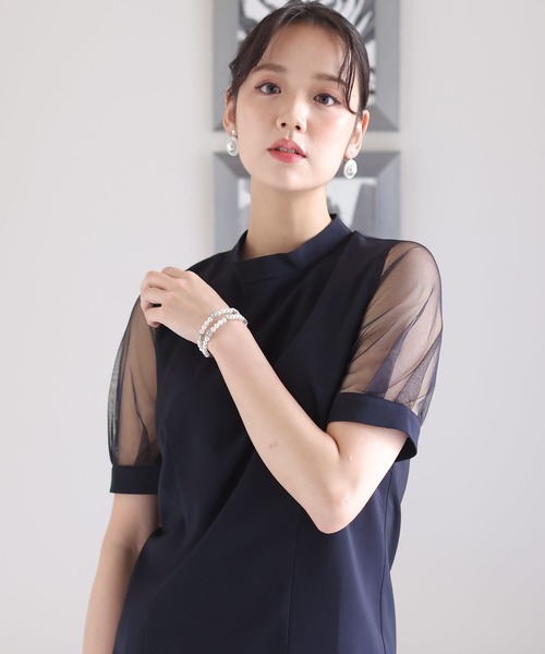 「PourVous」 セットアップ L ベージュ レディース_画像7