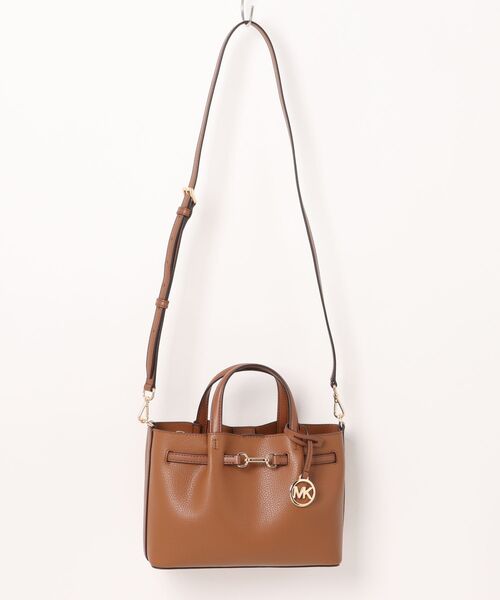 「MICHAEL KORS」 ハンドバッグ FREE ブラウン レディースの画像