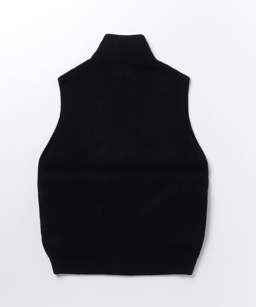 「Steven Alan」 ニットベスト X-LARGE ブラック メンズ_画像3