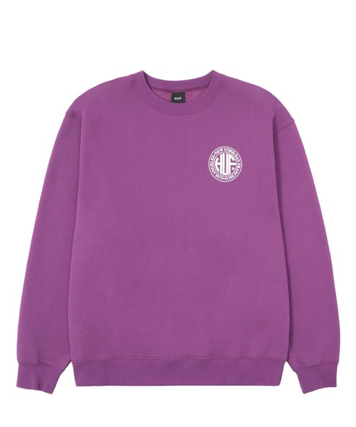 「HUF」 スウェットカットソー X-LARGE パープル系その他 メンズ_画像2