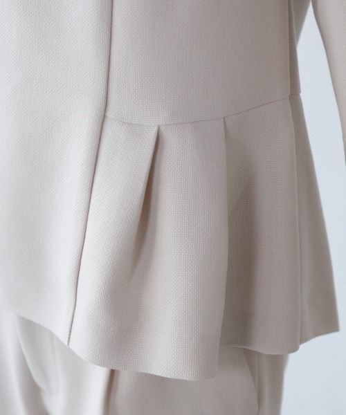 「M.deux」 7分袖ブラウス MEDIUM ネイビー レディース_画像9