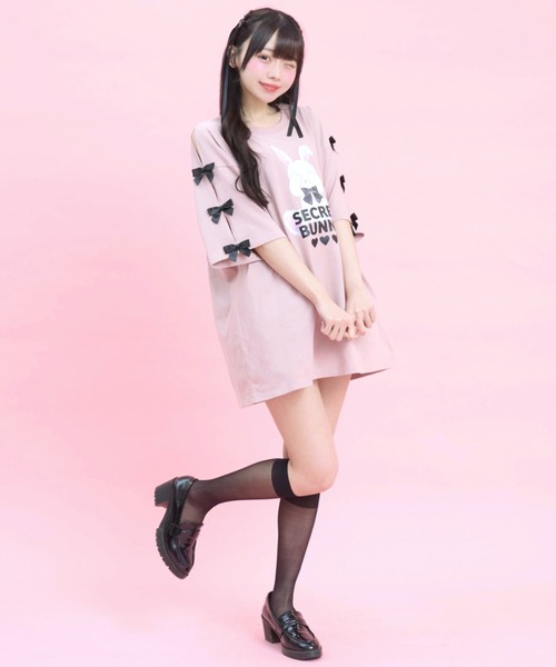 Secret Honey（シークレットハニー） tシャツ 半袖 袖スリットバニー