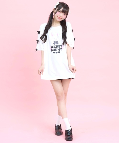 Secret Honey（シークレットハニー） tシャツ 半袖 袖スリットバニー