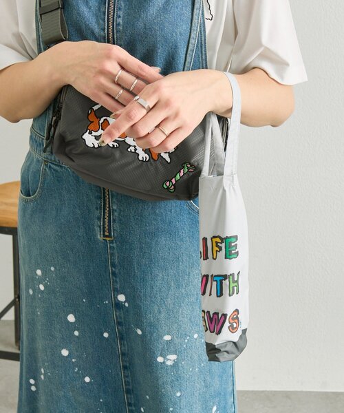 日傘 折りたたみ傘 「KEN NAKAYAMA×ear」コラボ晴雨兼用傘 レディースの画像