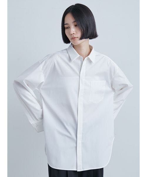 MIESROHE（ミースロエ） 長袖シャツ F ホワイト レディース : ZOZOTOWN