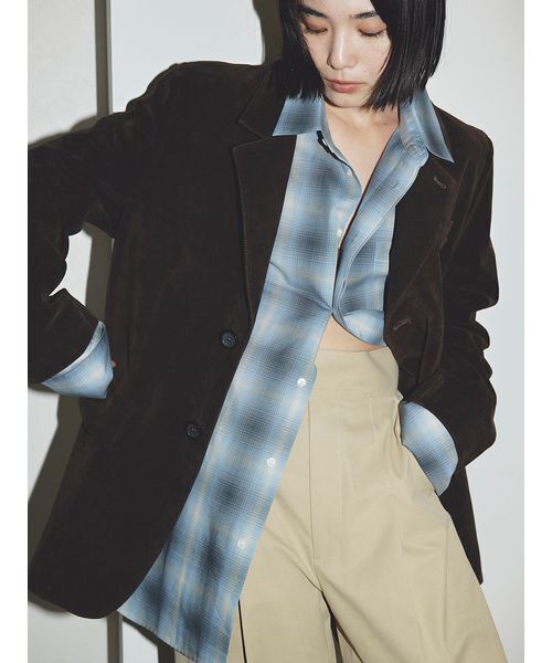 MIESROHE（ミースロエ） 長袖シャツ F ホワイト レディース : ZOZOTOWN