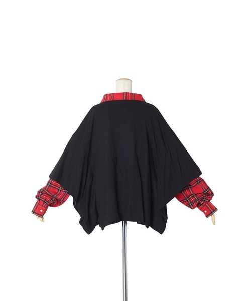 「ankoROCK」 長袖Tシャツ ONE SIZE レッド メンズ_画像8