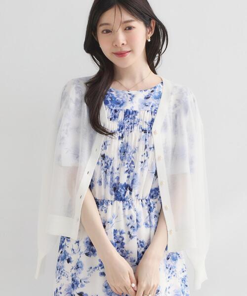 Couture Brooch（クチュール ブローチ） カーディガン 「洗える