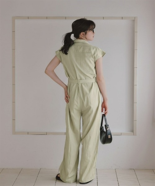 slattgir（スラットジール） オールインワン 高身長 リネンライク