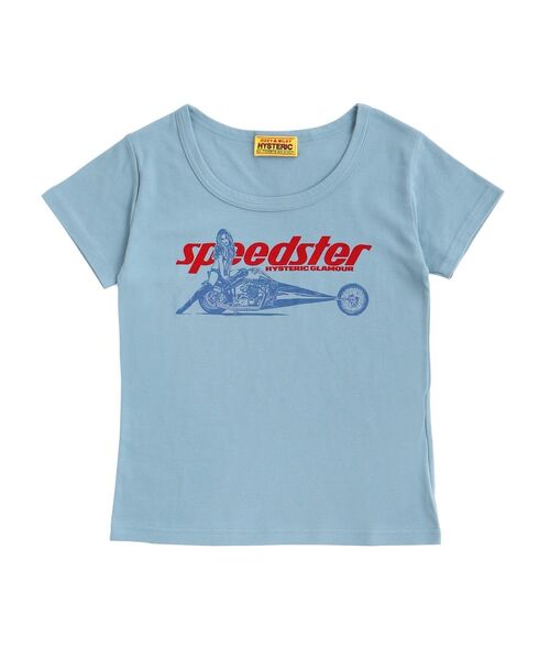 ヒステリックグラマー 　SPEEDSTERチビTシャツ　スピードスター SPEEDSTER チビTシャツ|HYSTERIC GLAMOUR WOMEN | HYSTERIC GLAMOUR