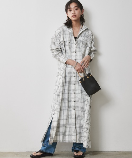 「CHIC STYLE」 デニムパンツ 98 ブルー レディース_画像4