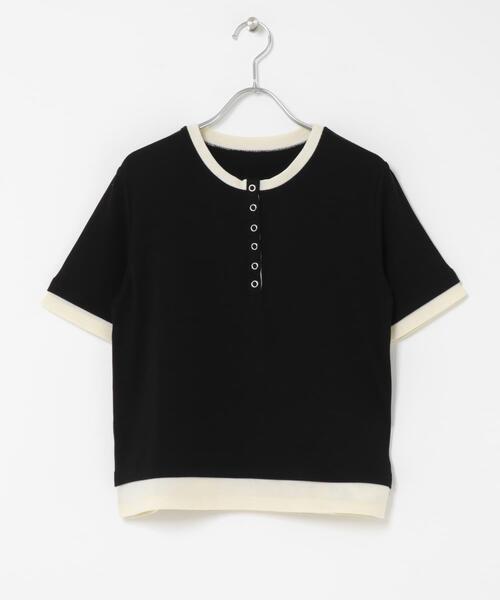 SENSE OF PLACE by URBAN RESEARCH ヘンリーネック tシャツ 半袖