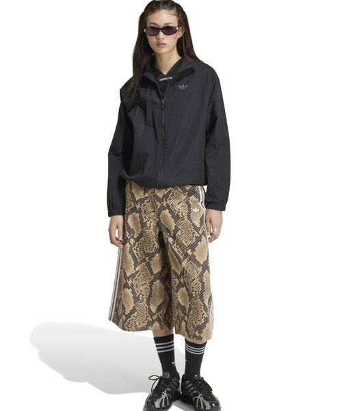 adidas（アディダス） ワイドパンツ ハーフパンツ ジーンズ デニム