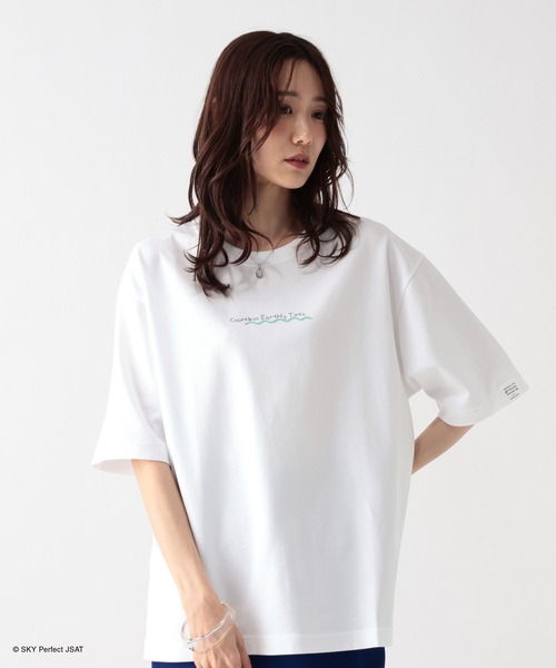 GLOBAL WORK（グローバルワーク） tシャツ 「SATELLITE CRAYON PROJECT