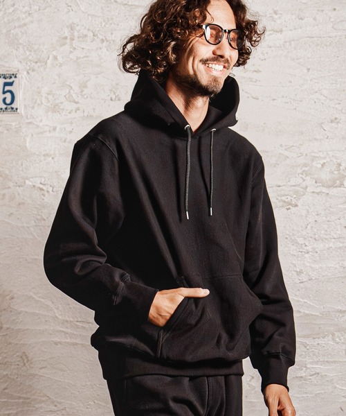 パーカー mpa4162-12oz brushed back hooded parka with heart patch パーカー(1M26A250) メンズ