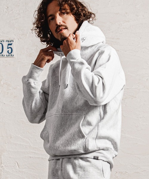 パーカー mpa4162-12oz brushed back hooded parka with heart patch パーカー(1M26A250) メンズ
