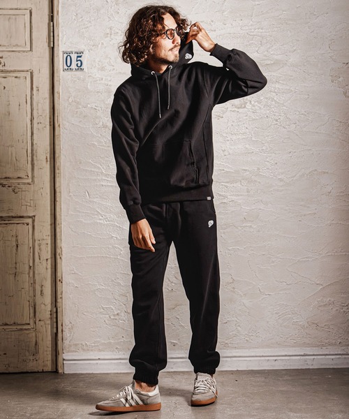パーカー mpa4162-12oz brushed back hooded parka with heart patch パーカー(1M26A250) メンズ