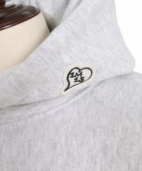 パーカー mpa4162-12oz brushed back hooded parka with heart patch パーカー(1M26A250) メンズ