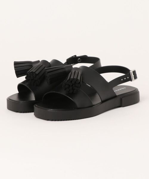 「TEMPERATE」 フラットサンダル 38 ブラウン レディース_画像9
